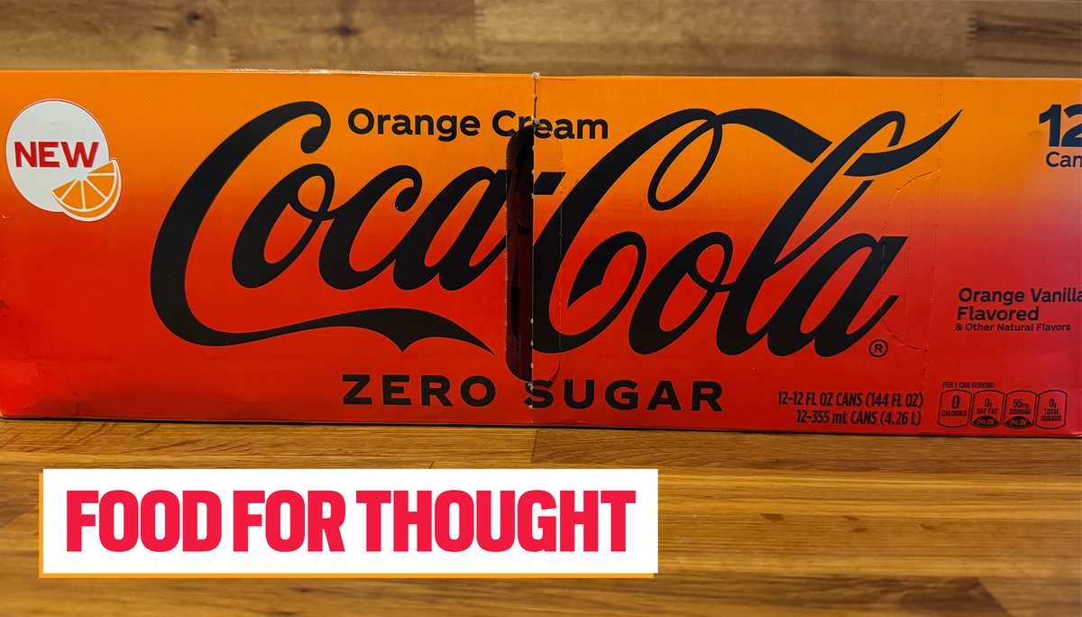 Coke swears that Orange Cream Coke Zero is different from Orange Vanilla Coke Zero