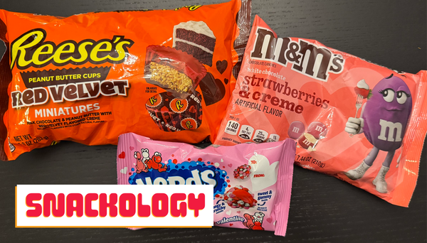 Reese’s Cups! M&Ms! Nerds Gummy Clusters! It’s a Valentine’s Day extravaganza!